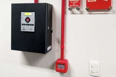 Instalação e manutenção alarme de incêndio